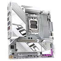 Gigabyte B850M AORUS ELITE WIFI6E ICE AMD AM5 Socket Motherboard, Micro-ATX, 4x DDR5 Slots, 2x M.2 Sockets, Fitted I/O Shield, 2.5GbE LAN, Wi-Fi 6E, 1x DisplayPort / 1x HDMI Port - Image 5