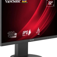 Viewsonic VG Series VG2208A LED Monitor 22 Inch With USB Hub, 1920 x 1080, Full HD Black, 100Hz, 5ms, HDMI, DisplayPort, Height-Adjustable - Image 5
