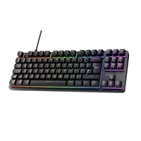 Tecware Phantom+ 80% TKL RGB Mechanical Gaming Keyboard with Wraith Brown Switches Black - Image 4