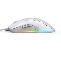 Tecware Exo Elite Lightweight 16000dpi RGB USB Gaming Mouse White - Image 3