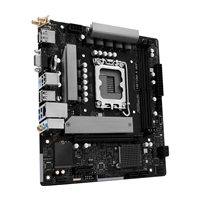 ASRock H810M-X WIFI Intel 1851 Socket Motherboard, Micro-ATX, 2x DDR5 DIMM Slots, 1x M.2 Socket, 2.5GbE LAN, Wi-Fi 5, 1x HDMI Port / 1x DisplayPort - Image 5