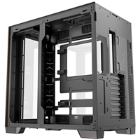 Antec Constellation C8 Full TowerGaming Case, 1 x USB Type-C / 2 x USB 3.0, Curved Tempered Glass Front and Side Window Panel, Walnut Wood Rish Side, Dual Chanber Design, 0 x Pre-Installed Fans, E-ATX(280mm), ATX, M-ATX, ITX Compatible - Image 5