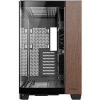 Antec Constellation C8 Full TowerGaming Case, 1 x USB Type-C / 2 x USB 3.0, Curved Tempered Glass Front and Side Window Panel, Walnut Wood Rish Side, Dual Chanber Design, 0 x Pre-Installed Fans, E-ATX(280mm), ATX, M-ATX, ITX Compatible - Image 7