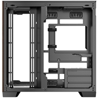 Antec Constellation C8 Full TowerGaming Case, 1 x USB Type-C / 2 x USB 3.0, Curved Tempered Glass Front and Side Window Panel, Walnut Wood Rish Side, Dual Chanber Design, 0 x Pre-Installed Fans, E-ATX(280mm), ATX, M-ATX, ITX Compatible - Image 8