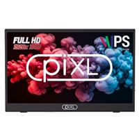 piXL PM156C 15.6 Inch 60Hz Full HD IPS Widescreen Portable Monitor with USB-C, Mini HDMI & Speakers with Foldable Case & Stand - Image 5