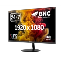 piXL 24-inch Full HD Energy Saving CCTV IPS Monitor for 24/7 use with BNC, HDMI & VGA Connections and CVBS, AHD, TVI & CVI Signal Support - Image 4