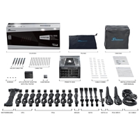 Seasonic PRIME PX-1600 1600W 80 PLUS Platinum ATX 3.0 Modular PSU with 135mm FDB Fan & 12 Year Warranty, Black - Image 4