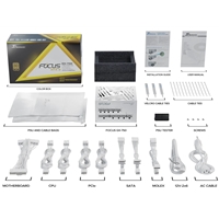 Seasonic FOCUS GX ATX 3.1 (FOCUS-GX-750-V4-WHITE) 750W PSU, 135mm Fan, 80 PLUS Gold, Fully Modular, Individual White Cables with Braided Pattern, 10 Years Warranty - WHITE - Image 4