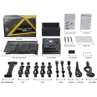 Seasonic FOCUS GX V4 850W 80 PLUS Gold ATX 3.1 Modular PSU with 135mm FDB Fan, OptiSink & 10 Year Warranty, Black - Image 4