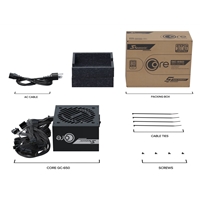 Seasonic CORE GC-650 650W 80 PLUS Gold ATX 3.1 Non-Modular PSU with 120mm HDB Fan, Braided Cables & 5 Year Warranty, Black - Image 4