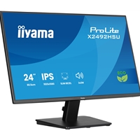 iiyama ProLite monitor X2492HSU-B1 24-Inch, Full HD, IPS, 120Hz, Black, 4-side slim bezel and B energy class, HDMI, Display Port, USB Hub - Image 4