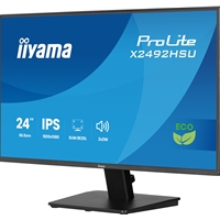 iiyama ProLite monitor X2492HSU-B1 24-Inch, Full HD, IPS, 120Hz, Black, 4-side slim bezel and B energy class, HDMI, Display Port, USB Hub - Image 6