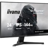 iiyama G-Master Black Hawk gaming monitor G2441HSU-B1 24" Black, IPS, Ultra Slim Bezel, Full HD, 144Hz, 1ms, FreeSync, HDMI, Display Port, USB Hub - Image 4