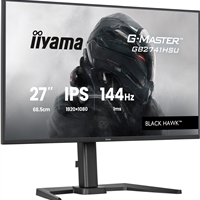 iiyama G-Master Black Hawk gaming monitor GB2741HSU-B1 27" Black, Height Adjustable, IPS, Ultra Slim Bezel, Full HD, 144Hz, 1ms, FreeSync, HDMI, Display Port, USB Hub - Image 4