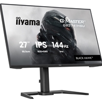 iiyama G-Master Black Hawk gaming monitor GB2741HSU-B1 27" Black, Height Adjustable, IPS, Ultra Slim Bezel, Full HD, 144Hz, 1ms, FreeSync, HDMI, Display Port, USB Hub - Image 5