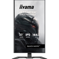 iiyama G-Master Black Hawk gaming monitor GB2741HSU-B1 27" Black, Height Adjustable, IPS, Ultra Slim Bezel, Full HD, 144Hz, 1ms, FreeSync, HDMI, Display Port, USB Hub - Image 6