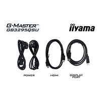 iiyama G-Master Red Eagle gaming monitor GB3272QSU-B1 32" Black, 2560 x 1440, 0.5ms, 180hz, Nvidia G-Sync, HDMI, DisplayPort, Height Adjustable, PIP and PBP - Image 8