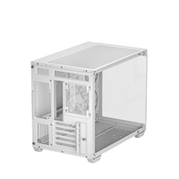 DeepCool CG330 3F ARGB Dual-Chamber Micro-ATX Tower Case, Tempered Glass Panels, 3 x 120mm ARGB Fans, USB 3.0, ITX/Micro-ATX, White - Image 8