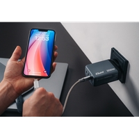 Verbatim GNC-200 GaN Charger 200W with 2 x USB-C PD 100W / 1 x USB-C PD 65W / 1 x USB QC 3.0 (EU/UK/US) - Image 6