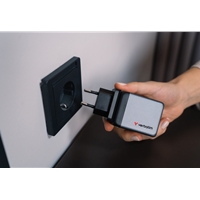 Verbatim GNC-65 GaN Charger 65W with 2 x USB-C PD 65W / 1 x USB-A QC 3.0 (EU/UK/US) - Image 6