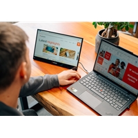 Verbatim Portable 15.6" Touchscreen IPS Monitor LIGHT, USB-C, Speakers, 1920 x 1080 Resolution, 60Hz - Image 4