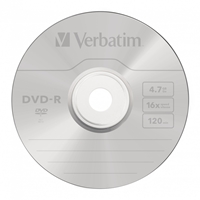 Verbatim DVD-R 16X 100 Pack Spindle 4.7GB Matt Silver - Image 5