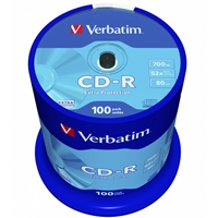 Verbatim CD-R 52X 700MB 100 Pack Spindle Datalife Plus - Image 4