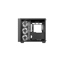 DeepCool CG530U 4F Case,Black, Mid- Tower, 2x USB 3.0, Tempered Glass Side Window Panel, ITX/Micro ATX/ATX - Image 6