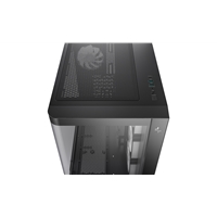 DeepCool CG530U 4F Case,Black, Mid- Tower, 2x USB 3.0, Tempered Glass Side Window Panel, ITX/Micro ATX/ATX - Image 7