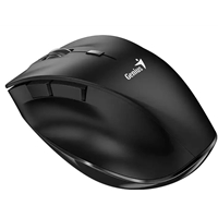 GENIUS Ergo 8230S Easy Ergonomic Wireless Silent Mouse, 2.4 GHz wireless, 6 buttons, Quiet click, less noise, DPI button: 800 / 1200 / 1600 (default) dpi - Black - Image 5