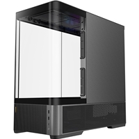 Antec Constellation C6 Curve ARGB Mid Tower Gaming PC Case, 3-Sided Curved Tempered Glass, 3 Pre-Installed ARGB PWM Fans, USB-C 10Gbps, 360mm Radiator Support, ATX/Micro-ATX/ITX, Black - Image 6
