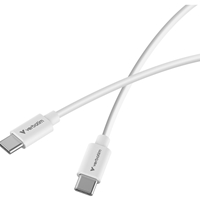 Verbatim Essentials Sync & Charge USB-C to C Cables (2 pack) Black & White, 1m, 60W PD, 480Mbps, USB Power Delivery 3.0 Supports Up To 60W Fast Charging - Image 6