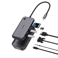Verbatim Share My Screen USB-C Wireless Display Adapter 1080P With Hub WDA-01, Built-In Hub With 2 x USB-A Ports And SD/microSD Slots - Image 4
