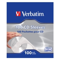 Verbatim CD Paper Sleeves 100-Pack - Image 4