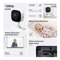 TP-Link Tapo C100 Home Security WiFi Camera - Image 4
