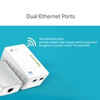 TP-Link TL-WPA4220 KIT AV600 Powerline Wi-Fi Booster 2 LAN, KIT - Image 7