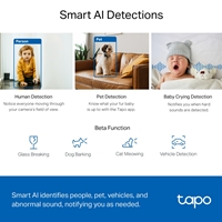 TP-Link Tapo C220 Pan/Tilt AI Home Security Wi-Fi Camera - Image 8