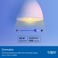 TP-Link Tapo L530E Smart Wi-Fi Light Bulb, Multicolor, E27 - Image 6
