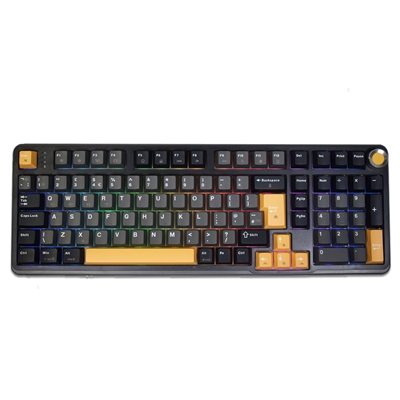 Marvo Titan 98 KG986W Wireless Mechanical Gaming Keyboard, Tri-Mode Connectivity, Wired, 2.4GHz & Bluetooth, Hot-Swappable Mechanical Switches, Vibrant RGB Backlighting, Full-Key Anti-Ghosting - Image 2