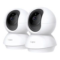 TP-Link Tapo C200P2 Pan/Tilt Home Security WiFi Camera, 2-Pack - Image 4