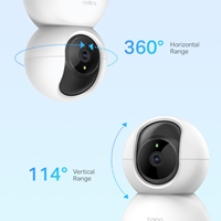 TP-Link Tapo C200P2 Pan/Tilt Home Security WiFi Camera, 2-Pack - Image 5