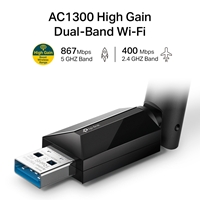 TP-Link Archer T3U Plus AC1300 High Gain Wi-Fi Dual Band USB Adapter - Image 3