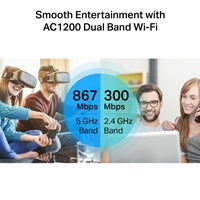 TP-Link Archer C6 AC1200 Dual-Band Wi-Fi Router - Image 6