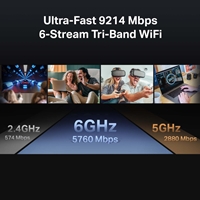 TP-Link Archer BE550 BE9300 Tri-Band Wi-Fi 7 Router - Image 8