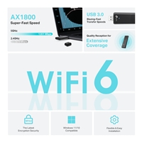 TP-Link Archer TX20U AX1800 High Gain Dual Band Wi-Fi 6 USB Adapter - Image 5