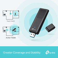 TP-Link Archer TX20U AX1800 High Gain Dual Band Wi-Fi 6 USB Adapter - Image 7