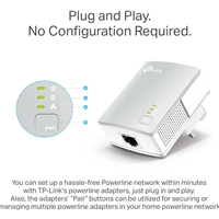 TP-Link TL-PA4010 KIT 600Mbps Nano Powerline Twin Pack - Image 4
