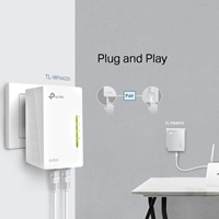 TP-Link TL-WPA4220 TKIT AV600 Powerline Wi-Fi Booster 2 LAN, 3 units - Image 7