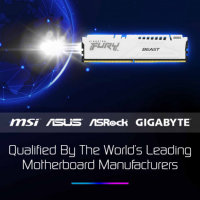 Kingston FURY Beast KF556C36BWE-16 16GB 5600MHz DDR5 DIMM System Memory