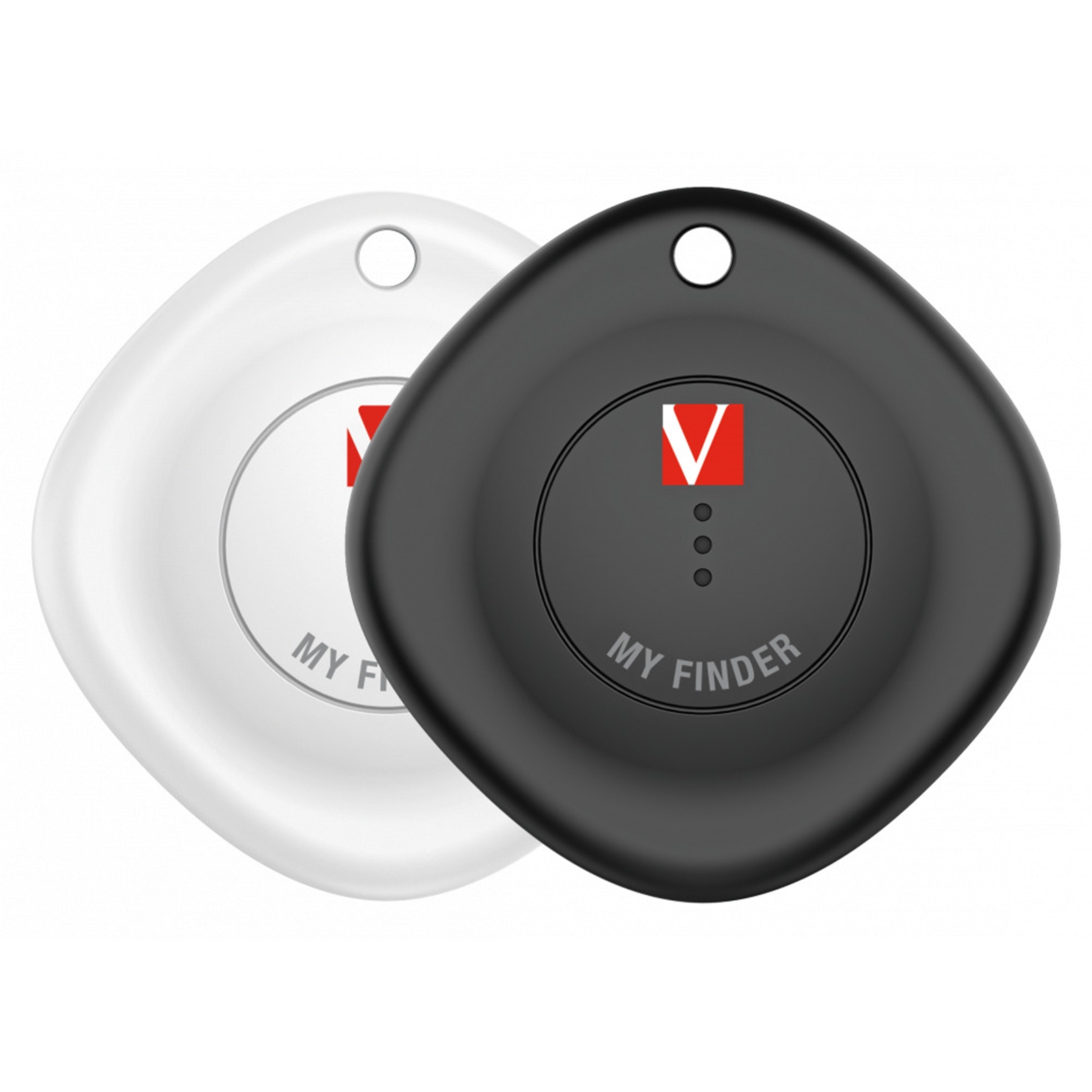 Verbatim MYF-02 My Finder Bluetooth Item Finder 2 Pack Black /White - Image 3
